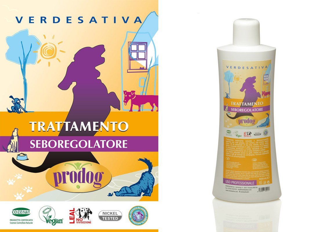 Trattamento Seboregolatore Prodog Verdesativa Linea Cani